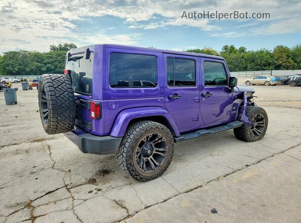 1C4HJWEG0HL684776 2017 JEEP WRANGLER Purple Հետևի աջ