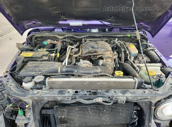 1C4HJWEG0HL684776 2017 JEEP WRANGLER Purple Շարժիչի բաժամունքի տեսք