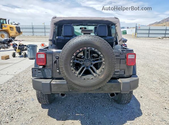1C4HJWEG2HL681426 2017 JEEP WRANGLER Black უკანა ხედი