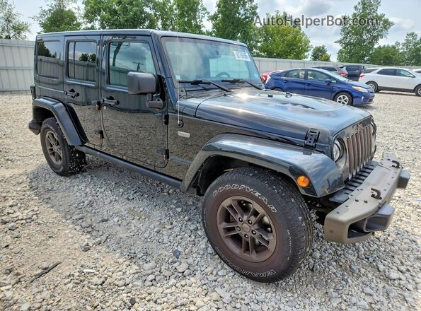 1C4HJWEG3GL248969 2016 JEEP WRANGLER Black Przód prawy