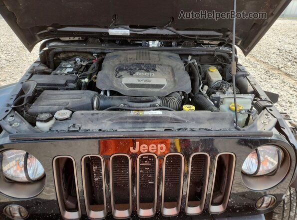 1C4HJWEG3GL248969 2016 JEEP WRANGLER Black Widok komory silnika