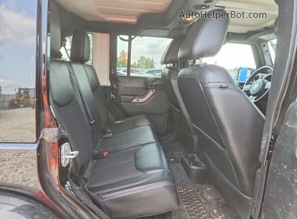 1C4HJWEG3GL248969 2016 JEEP WRANGLER Black Widok wnętrza z tyłu