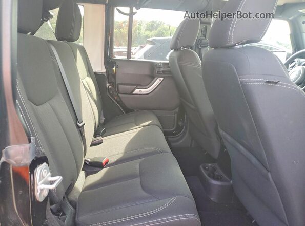 1C4HJWEG4GL263898 2016 JEEP WRANGLER Black უკანა სავარძლების ხედი