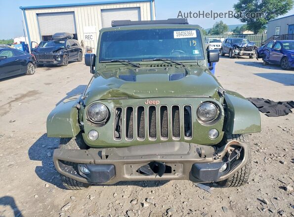 1C4HJWEG5GL268799 2016 JEEP WRANGLER Зеленый Вид спереди