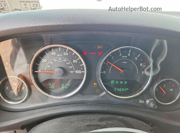 1C4HJWEG5GL312963 2016 JEEP WRANGLER White ხელსაწყოთა პანელის ხედი