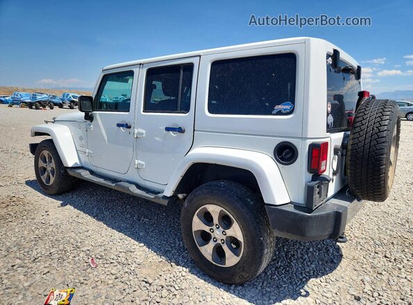 1C4HJWEG5JL893629 2018 JEEP WRANGLER White Tył lewy