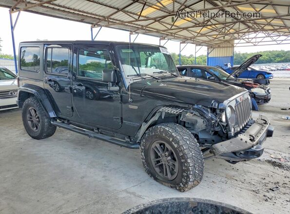 1C4HJWEG6GL216744 2016 JEEP WRANGLER Black Передня права чверть
