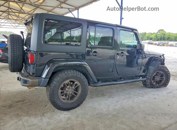 1C4HJWEG6GL216744 2016 JEEP WRANGLER Black Задня права чверть