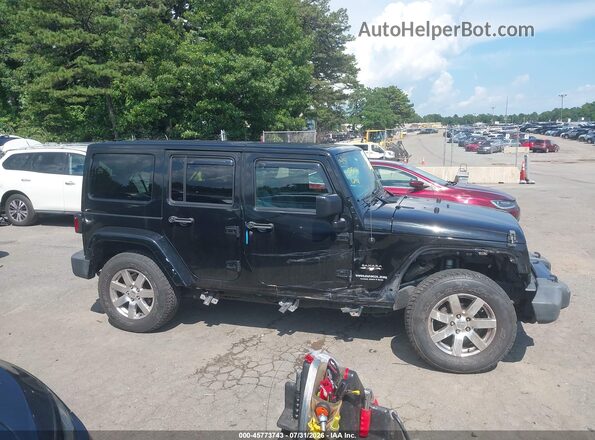 1C4HJWEG7GL158787 2016 JEEP WRANGLER UNLIMITED Black უკანა სალონის ხედი