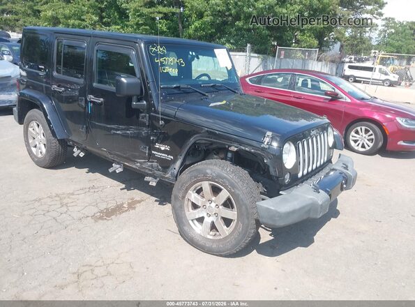 1C4HJWEG7GL158787 2016 JEEP WRANGLER UNLIMITED Black წინა ხედი