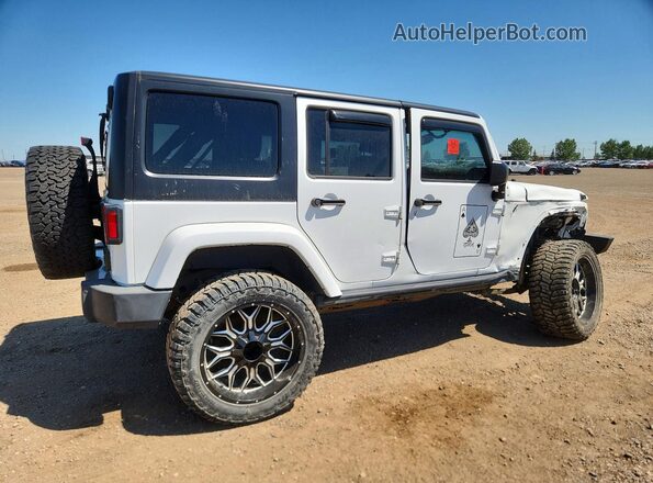 1C4HJWEG7JL872684 2018 JEEP WRANGLER Белый Задняя правая четверть
