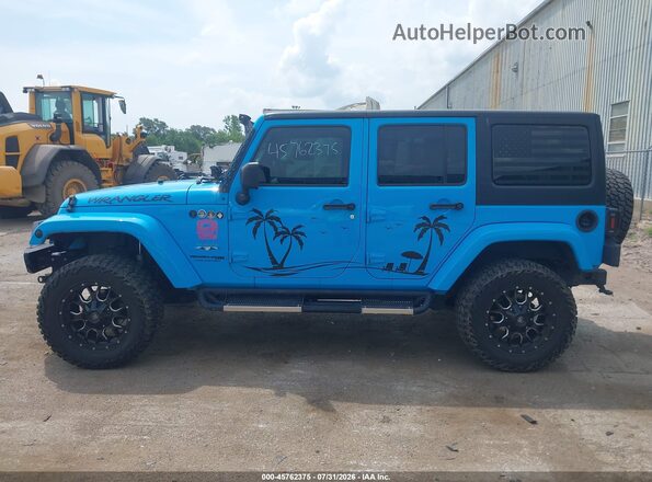 1C4HJWEG9JL801731 2018 JEEP WRANGLER Синий 