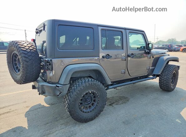 1C4HJWFG8GL179517 2016 JEEP WRANGLER Gray უკანა მარჯვენა