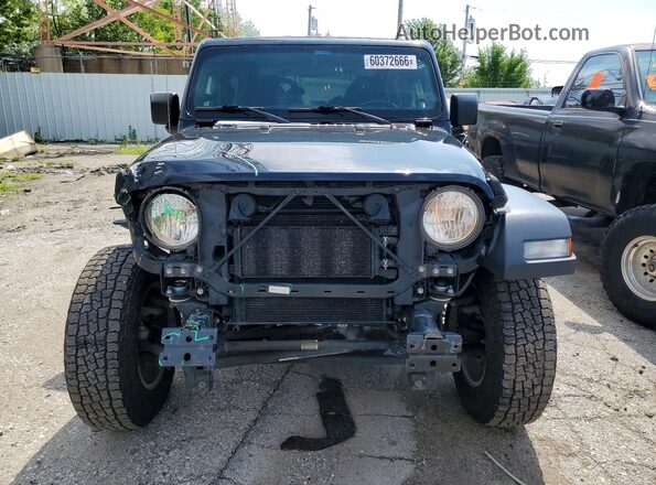 1C4HJXAN7KW609699 2019 JEEP WRANGLER Black Դիմացի տեսք