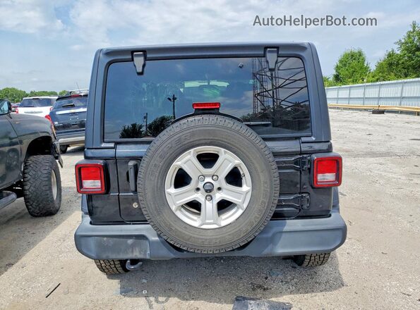 1C4HJXAN7KW609699 2019 JEEP WRANGLER Black Հետևի տեսք