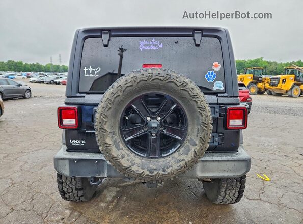 1C4HJXDG0MW765017 2021 JEEP WRANGLER Black უკანა ხედი