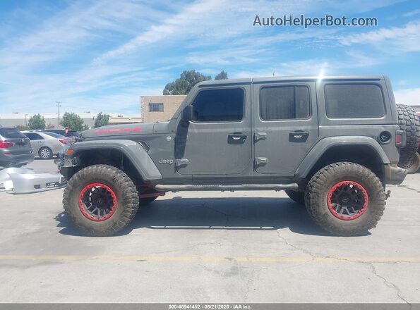 1C4HJXDG1JW234940 2018 JEEP WRANGLER UNLIMITED Gray Widok wnętrza 360 stopni