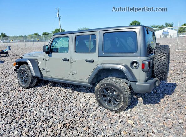 1C4HJXDG1MW728087 2021 JEEP WRANGLER Gray უკანა მარცხენა
