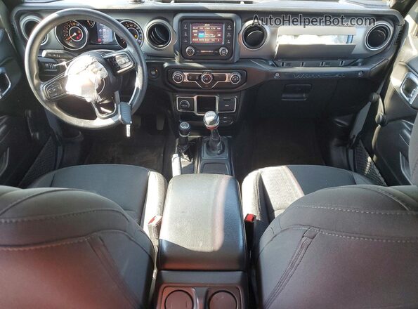 1C4HJXDG1MW728087 2021 JEEP WRANGLER Gray წინა პანელის ხედი