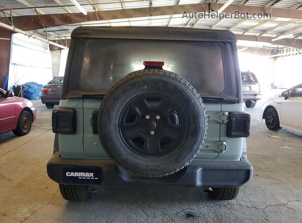 1C4HJXDG1PW655310 2023 JEEP WRANGLER Teal უკანა ხედი