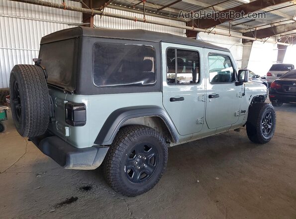 1C4HJXDG1PW655310 2023 JEEP WRANGLER Teal უკანა მარჯვენა