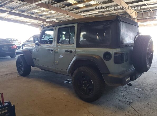 1C4HJXDG1PW655310 2023 JEEP WRANGLER Teal უკანა მარცხენა