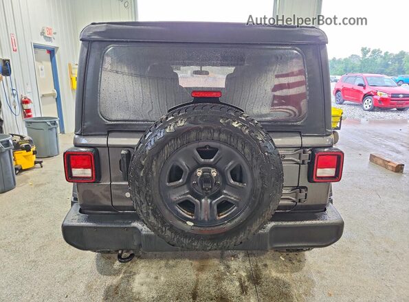 1C4HJXDG2JW165448 2018 JEEP WRANGLER Gray Vista trasera
