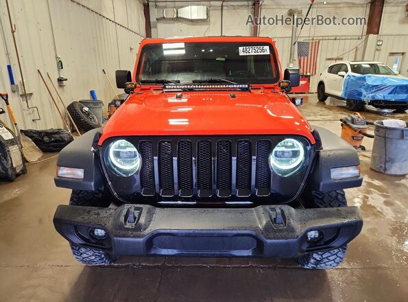 1C4HJXDG2LW209998 2020 JEEP WRANGLER Orange Вид спереду