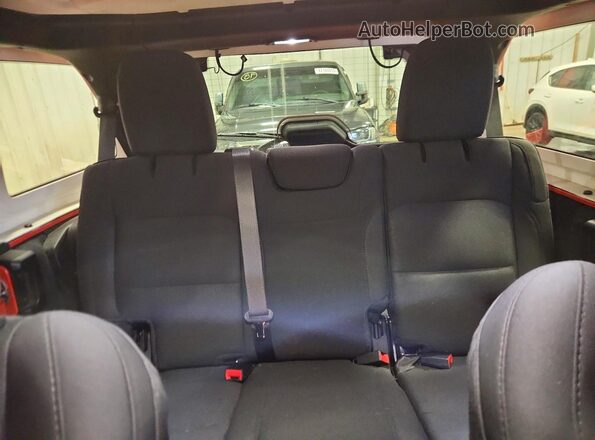 1C4HJXDG2LW209998 2020 JEEP WRANGLER Orange Вид задніх сидінь