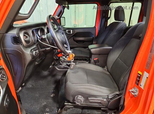 1C4HJXDG2LW209998 2020 JEEP WRANGLER Orange Вид салону спереду