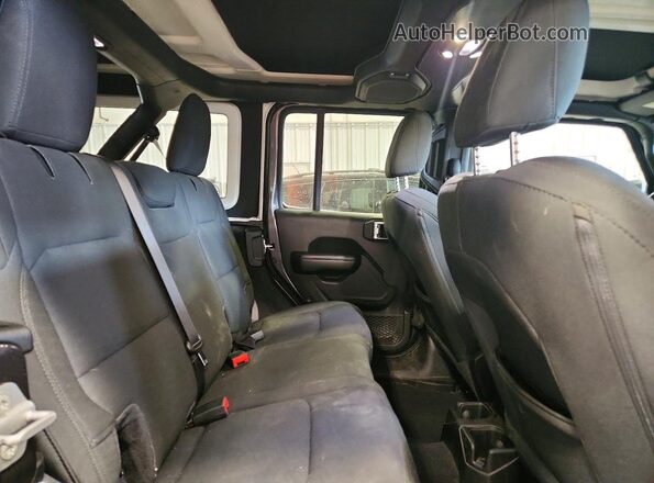 1C4HJXDG2LW314749 2020 JEEP WRANGLER Черный Вид задних сидений