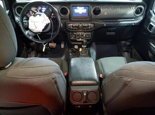 1C4HJXDG2NW199377 2022 JEEP WRANGLER Черный Вид панели приборов