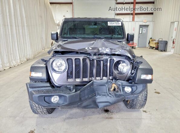1C4HJXDG2NW199377 2022 JEEP WRANGLER Черный Вид спереди