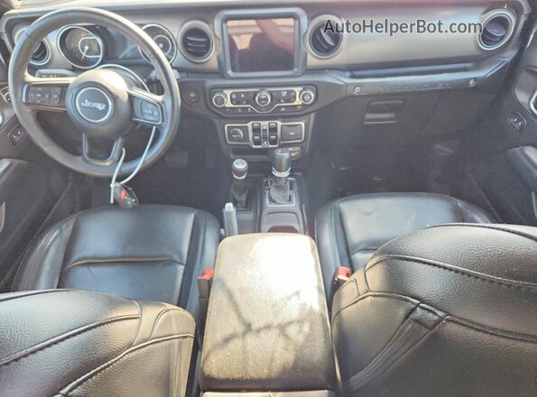 1C4HJXDG2PW595117 2023 JEEP WRANGLER Gray Dashboard view