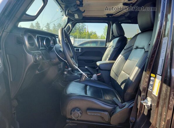 1C4HJXDG2PW595117 2023 JEEP WRANGLER Gray Front interior view