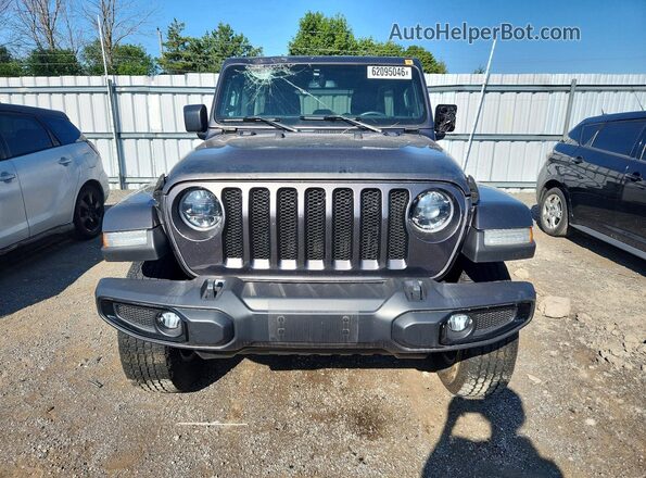 1C4HJXDG2PW595117 2023 JEEP WRANGLER Gray Front view