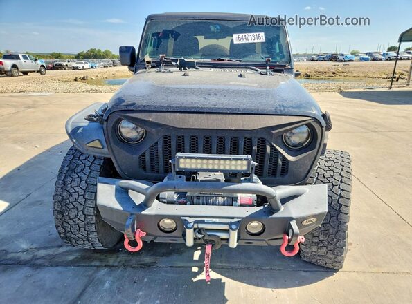 1C4HJXDG3JW155351 2018 JEEP WRANGLER Черный Вид спереди