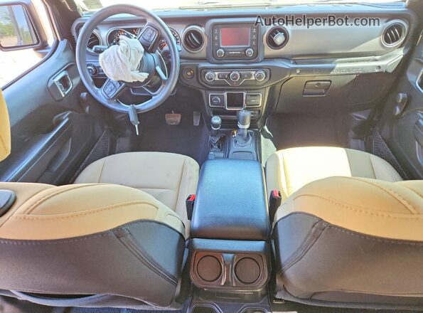 1C4HJXDG3MW511222 2021 JEEP WRANGLER Black Widok deski rozdzielczej
