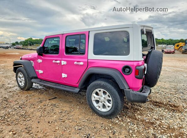 1C4HJXDG3MW575762 2021 JEEP WRANGLER Pink უკანა მარცხენა