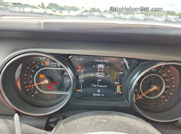 1C4HJXDG3MW721397 2021 JEEP WRANGLER Белый Вид щитка приборов