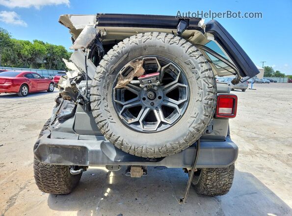 1C4HJXDG3MW810757 2021 JEEP WRANGLER Gray Հետևի տեսք