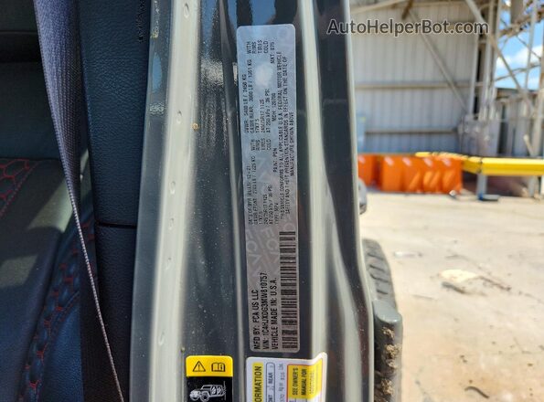 1C4HJXDG3MW810757 2021 JEEP WRANGLER Gray Շարժիչի բաժամունքի տեսք
