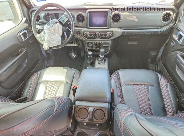 1C4HJXDG3MW810757 2021 JEEP WRANGLER Gray Առջևի վահանակի տեսք