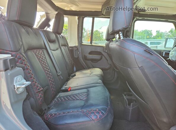 1C4HJXDG3MW810757 2021 JEEP WRANGLER Gray Հետևի նստատեղերի տեսք