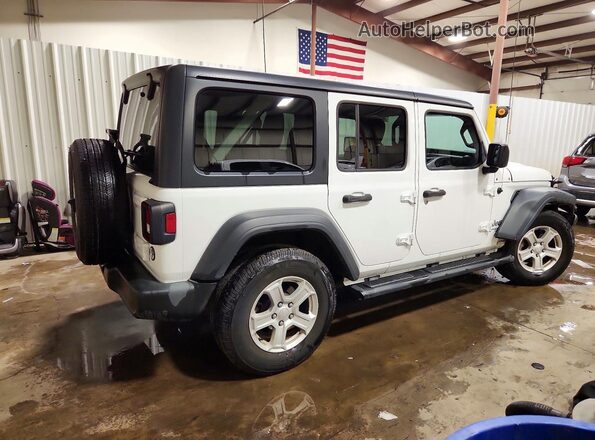 1C4HJXDG4KW500579 2019 JEEP WRANGLER White Հետևի աջ