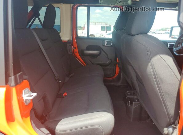1C4HJXDG4KW679013 2019 JEEP WRANGLER Orange Вид задніх сидінь