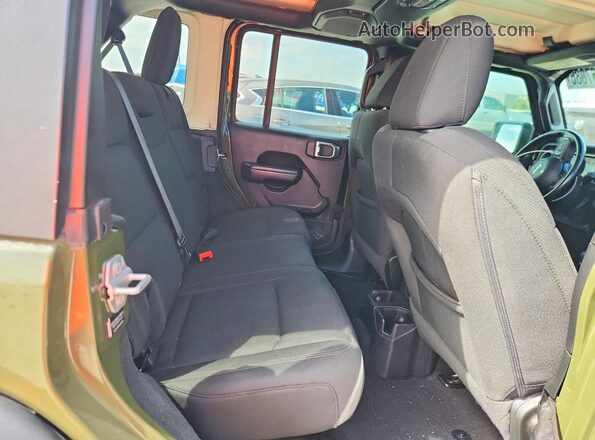 1C4HJXDG4LW310413 2020 JEEP WRANGLER Green Вид задньої частини салону