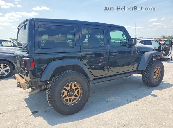 1C4HJXDG4NW165280 2022 JEEP WRANGLER Черный Задняя правая четверть