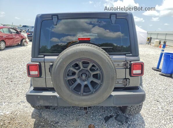 1C4HJXDG4PW510083 2023 JEEP WRANGLER Charcoal Вид ззаду
