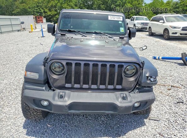 1C4HJXDG4PW510083 2023 JEEP WRANGLER Charcoal Вид спереду